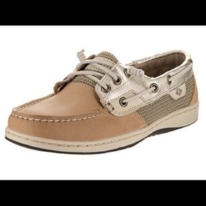 Sperry Top-Sider Rosefish Linen/Platinum NWT